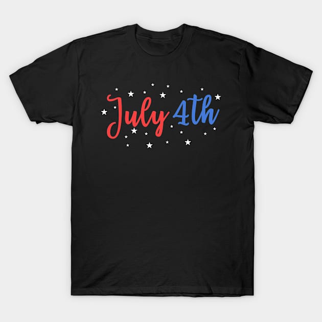 4th of July T-Shirt by MaikaeferDesign